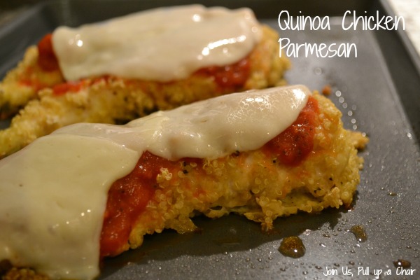 Quinoa Chicken Parm | Join Us, Pull up a Chair