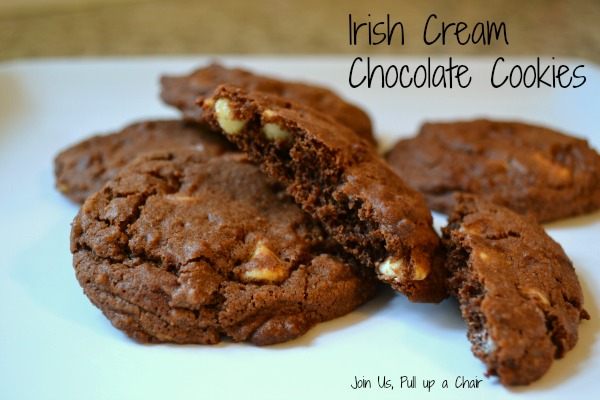 Irish Cream Chocolate Cookies | Join Us, Pull up a Chair