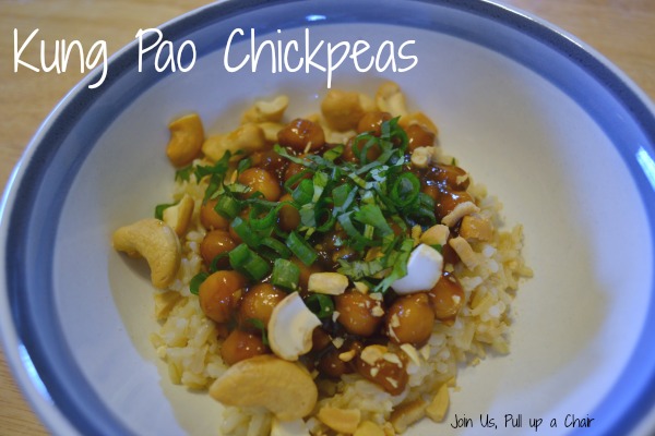Kung Pao Chickpeas | Join Us, Pull up a Chair
