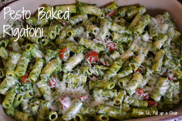 Pesto Rigatoni | Join Us, Pull up a Chair
