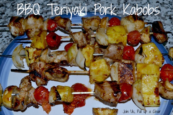 BBQ Teriyaki Pork Kabobs | Join Us, Pull up a Chair