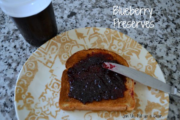 Blueberry Preserves | Join Us, Pull up a Chair