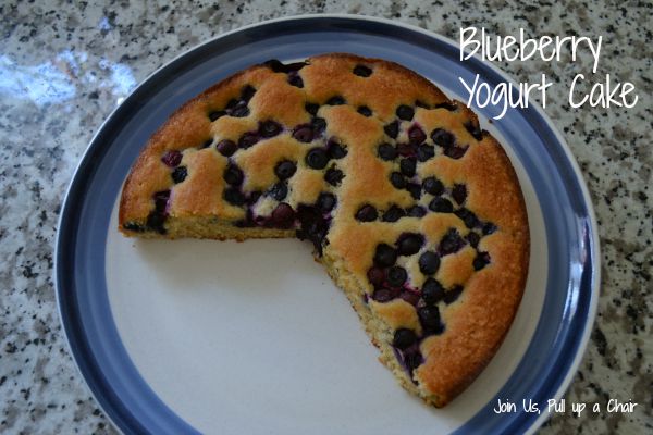 Blueberry Yogurt Cake | Join Us, Pull up a Chair