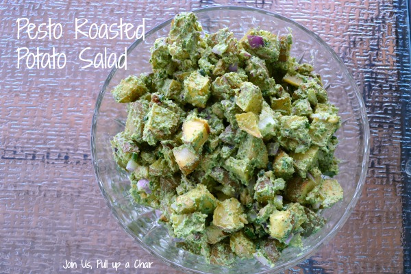 Pesto Roasted Potato Salad | Join Us, Pull up a Chair