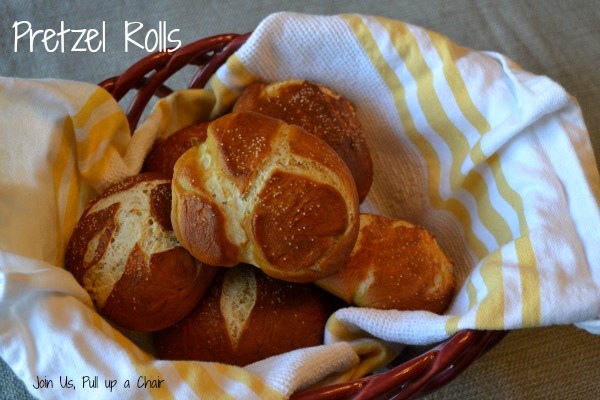 Pretzel Rolls | Join Us, Pull up a Chair