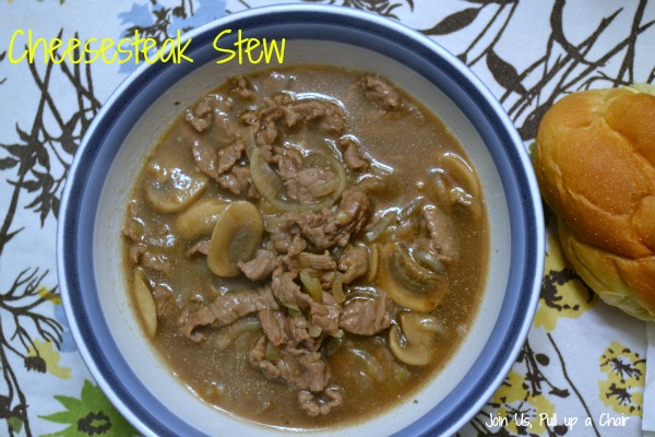 Cheesesteak Stew | Join Us, Pull up a Chair