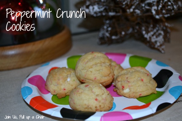 Peppermint Crunch Cookies | Join Us, Pull up a Chair