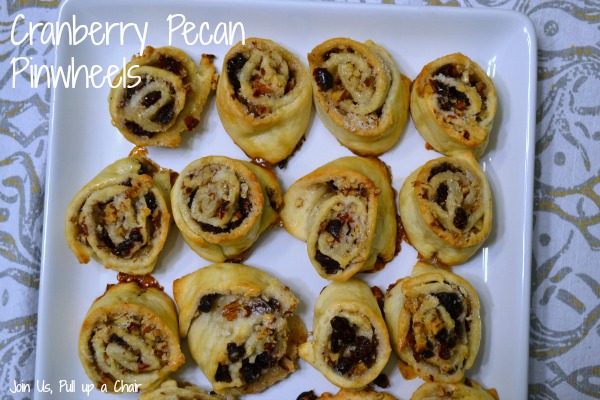 Cranberry Pecan Pinwheels | Join Us, Pull up a Chair
