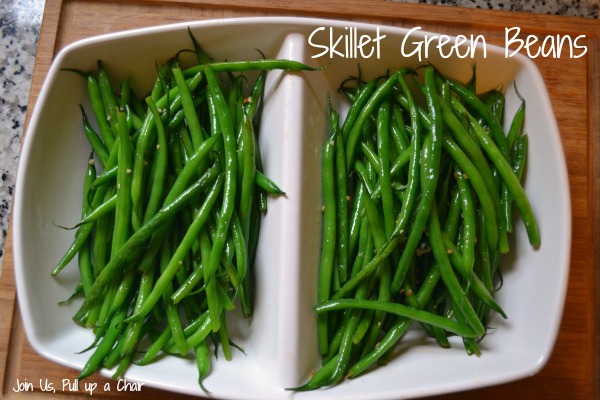 Skillet Green Beans | Join Us, Pull up a Chair