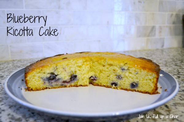 Blueberry Ricotta Cake | Join Us, Pull up a Chair