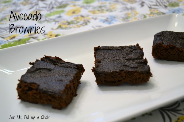 Avocado Brownies | Join Us, Pull up a Chair