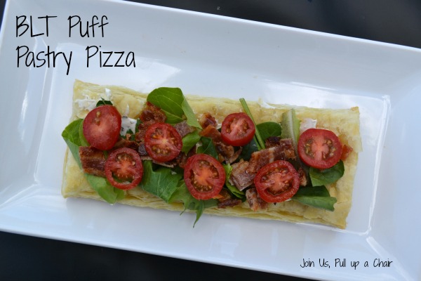 BLT Puff Pastry Pizza | Join Us, Pull up a Chair