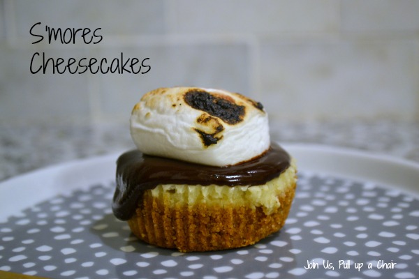 S'mores Cheesecakes | Join Us, Pull up a Chair
