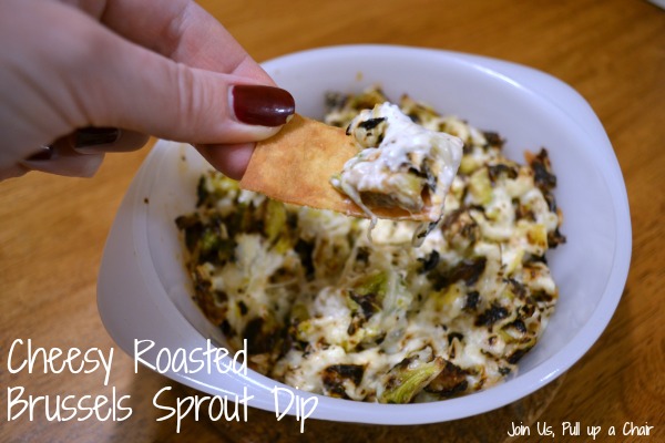 Cheesy Roasted Brussels Sprouts Dip | Join Us, Pull up a Chair