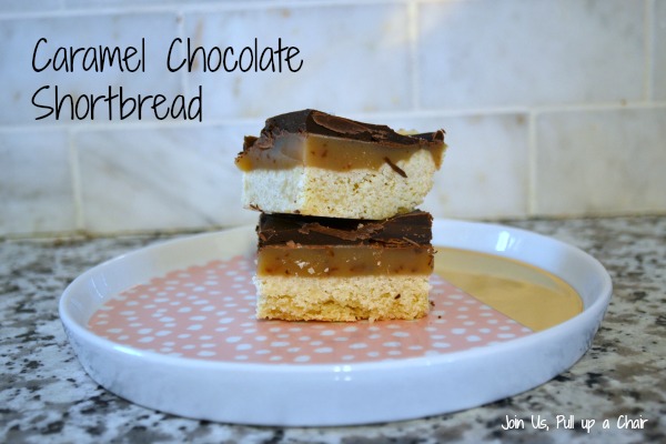 Caramel Chocolate Shortbread | Join Us, Pull up a Chair