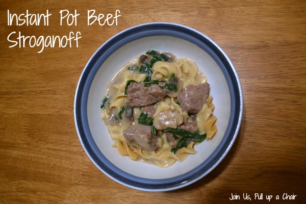 Instant Pot Beef Stroganoff | Join Us, Pull up a Chair
