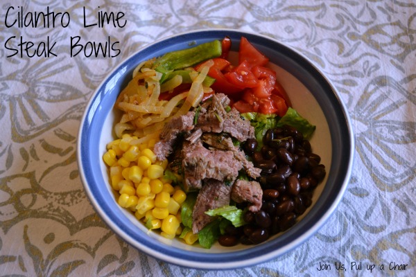 Cilantro Lime Steak Bowl | Join Us, Pull up a Chair