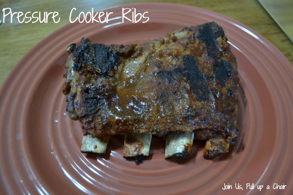 Pressure Cooker Ribs | Join Us, Pull up a Chair