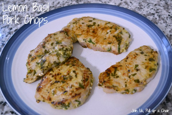 Lemon Basil Pork Chops | Join Us, Pull up a Chair