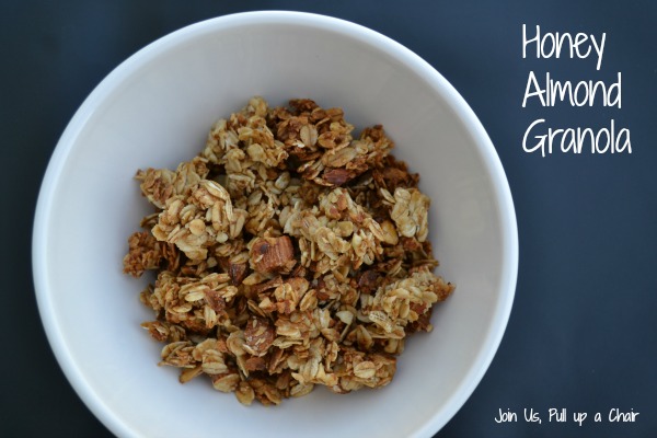 Honey Almond Granola | Join Us, Pull up a Chair