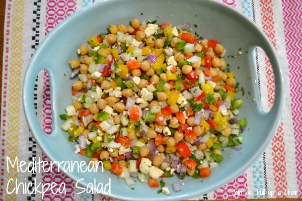 Mediterranean Chickpea Salad | Join Us, Pull up a Chair
