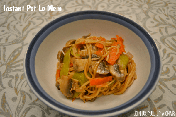 Instant Pot Lo Mein | Join Us, Pull up a Chair