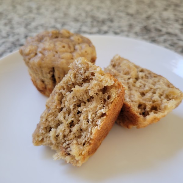 Peanut Butter Banana Muffins 